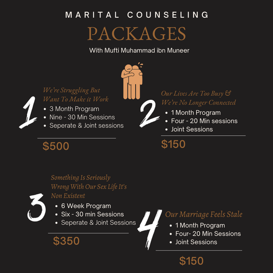 Marital Counseling Packages