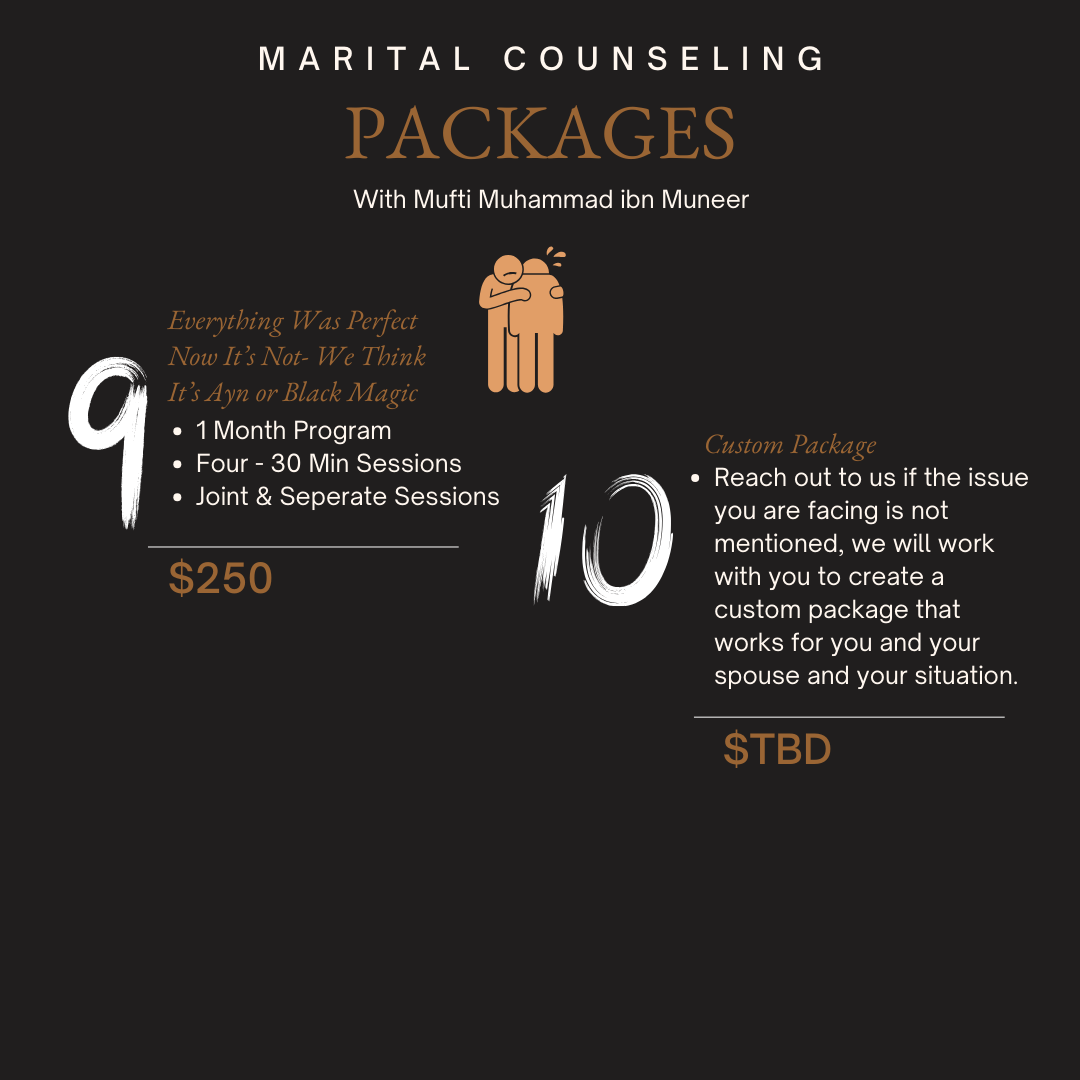 Marital Counseling Packages