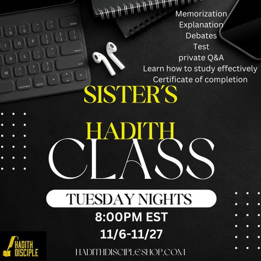 Sister's Hadith Class November2023